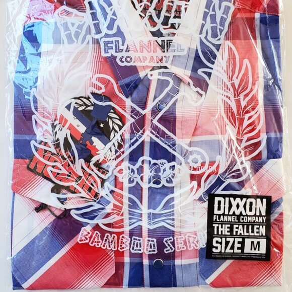 Dixxon The FALLEN Men's Short Sleeve Bamboo Shirt - M - Picture 6 of 8